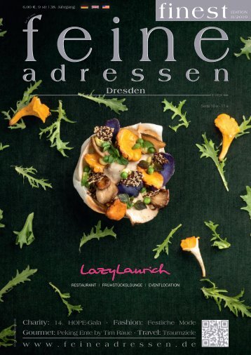 »feine adressen – finest« – Dresden 2 19