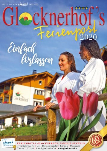 Ferienpost 2020 Hotel Glocknerhof - Prospekt: Urlaub in Kärnten