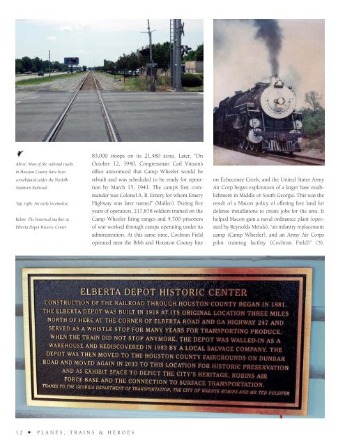 Planes, Trains & Heroes: A Story of Warner Robins and the Robins Region