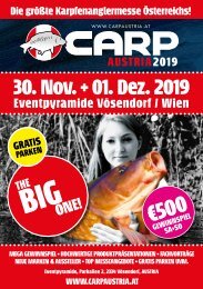 Carp Austria 2019 - Die Messeaktionen