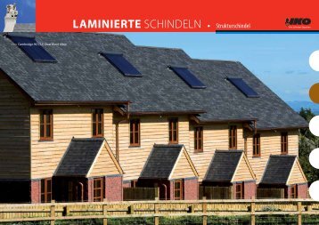 LAMINIERTE SCHINDELN • Strukturschindel