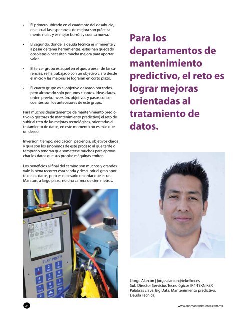 Revista Mantenimiento Mineria 2019-Nov-Dic