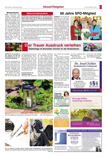 2019-11-10 Bayreuther Sonntagszeitung