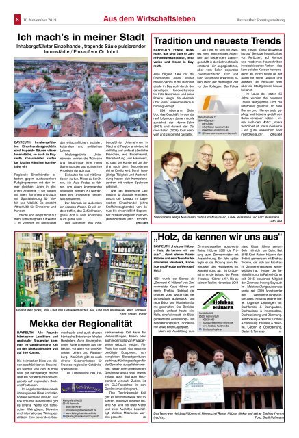 2019-11-10 Bayreuther Sonntagszeitung