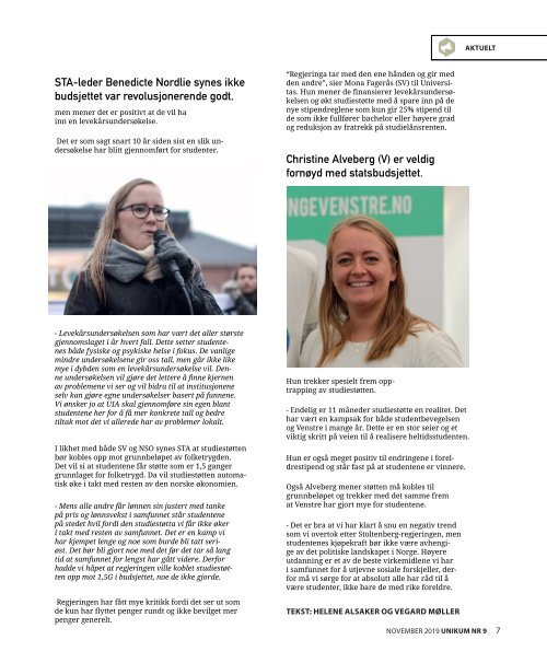 Unikum november 2019