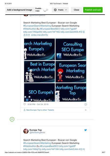 European Top Marketing #EuropeanTopMarketing #WebAuditor.Eu for Best Branding European Best SEO in Europe