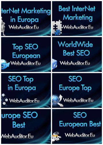 Marketing European Top #MarketingEuropeanTop #WebAuditor.Eu for European Best Branding InterNational SEO