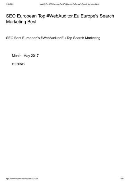 Marketing European Top #MarketingEuropeanTop #WebAuditor.Eu for European Best Branding InterNational SEO