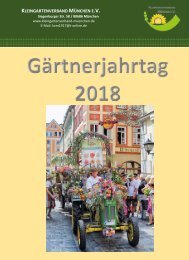 Gärtnerjahrtag 2018