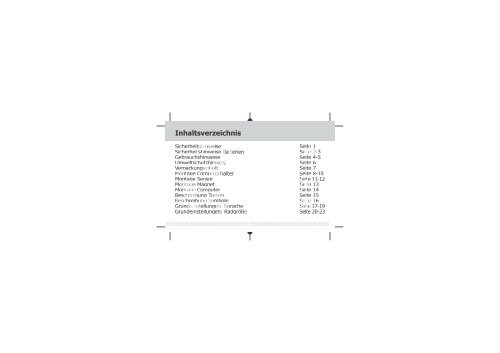 fahrradcomputer - Bitte geben Sie immer die MCP Nummer des ...