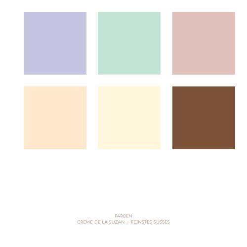 Styleguide Crème de la Suzan