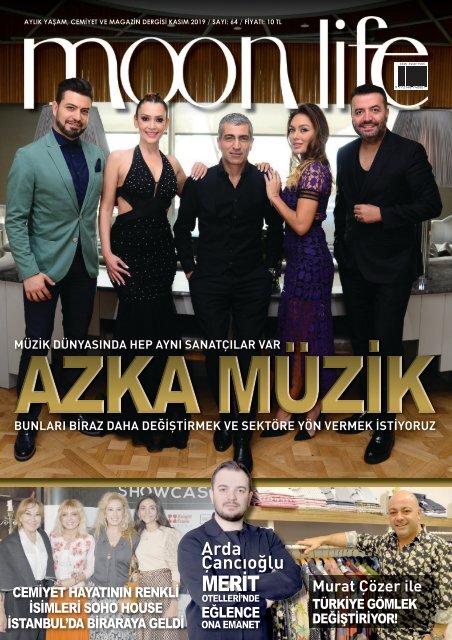 AYLIK YAŞAM, CEMİYET VE MAGAZİN DERGİSİ KASIM 2019 / SAYI: 64