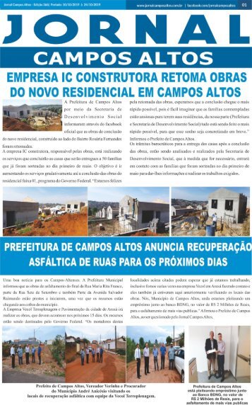 Jornal Campos Altos - Edição 366