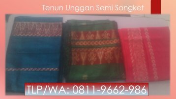 STOCK TERBATAS! TELP/WA 0811-9662-986 Harga Kain Tenun Unggan Lansek Manieh Murah Khas Minangkabau