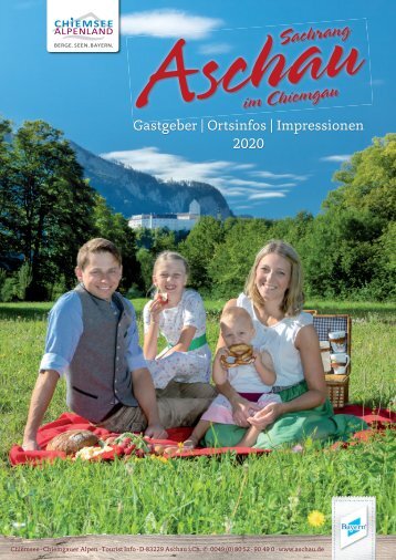 Image- und Gastgeberprospekt 2020 Aschau im Chiemgau & Bergsteigerdorf Sachrang