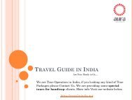 Tour Operator in India