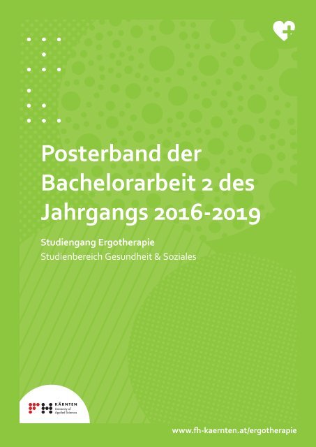 Posterband der Bachelorarbeit 2 des Jahrgangs 2016-2019