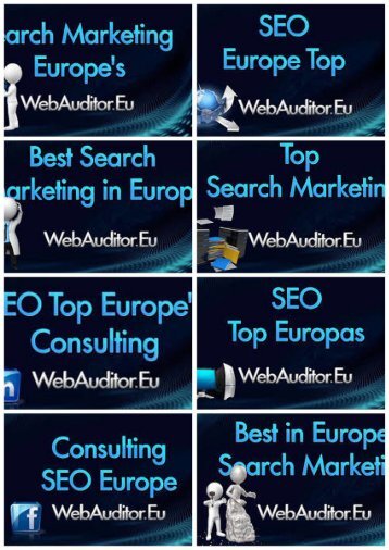 European Marketing Consulting #WebAuditor.Eu for Best in Europe Branding European Advertising