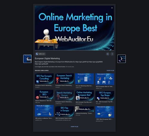 Marketing European Top #WebAuditor.Eu for Europe Branding Top Advertising Best Europe