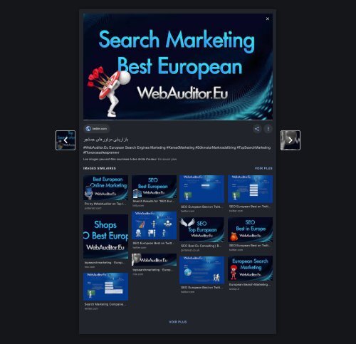 Marketing European Top #WebAuditor.Eu for Europe Branding Top Advertising Best Europe