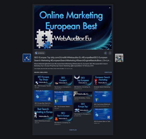 Marketing European Top #WebAuditor.Eu for Europe Branding Top Advertising Best Europe