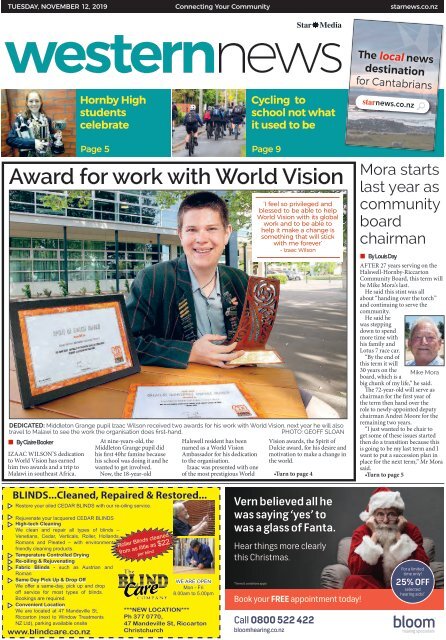 Western News: November 12, 2019