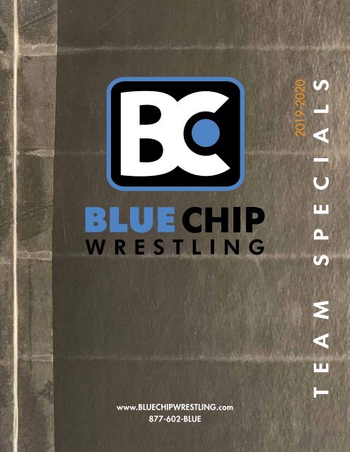 Blue Chip Wrestling Team Specials 2019-2020
