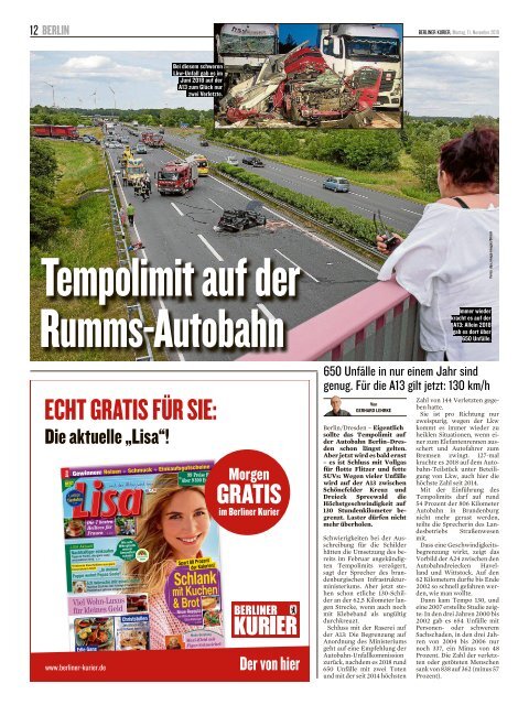 Berliner Kurier 11.11.2019