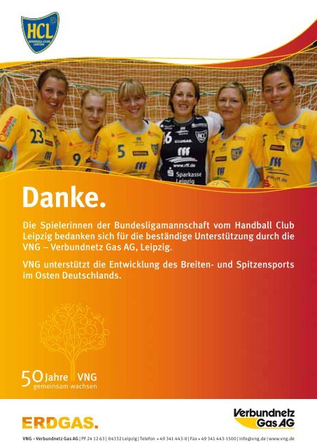 Unsere Gäste: Buxtehuder SV - Handball-Club Leipzig e.V.