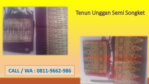 STOCK TERBATAS! TELP/WA 0811-9662-986  Tenun Unggan Lansek Manieh Modern Khas Minangkabau