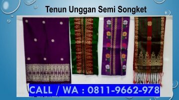 TERKINI! TELP/WA 0811-9662-986, Tenun Unggan Lansek Manieh Padang Khas Minangkabau