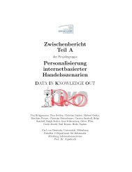 Zwischenbericht Teil A Personalisierung ... - DIKO :: Index