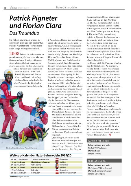  Wintersport 2019/20