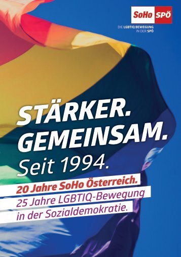 Festbuch: 20 Jahre SoHo Österreich.