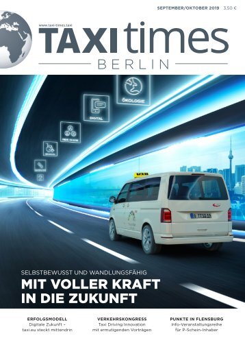 Taxi Times Berlin - September / Oktober  2019