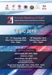 EgIC 2019 Scientific Program