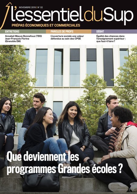 L'Essentiel Prépas n°32 - novembre 2019 