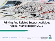 Printing And Related Support Activities Market Top Key Players and Forecast to 2022