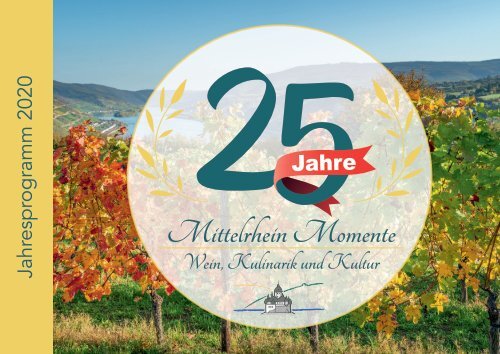 Mittelrhein Momente - Jahresprogramm 2020