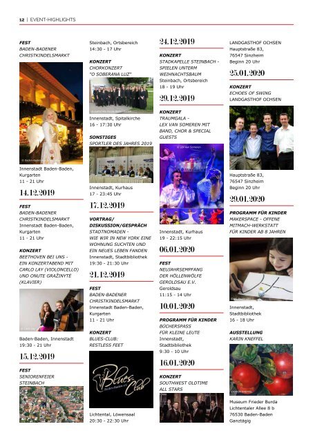 BadenJournal November 2019 - Januar 2020