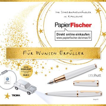 Geschenkideen für Weihnachten - Schöner Schenken 2019 bei PapierFischer