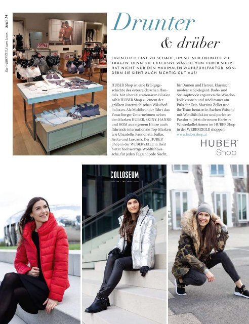 WEBERZEILE Magazin - Winter 2019