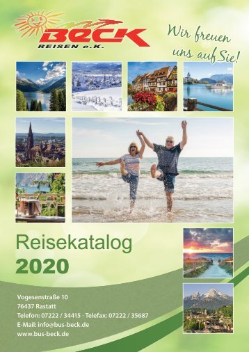 191907_Beck Reisen Katalog 2020_Blätterkatalog