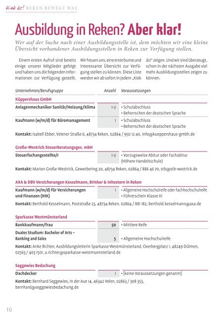 Kiek äs  Ausgabe 29 / 2019