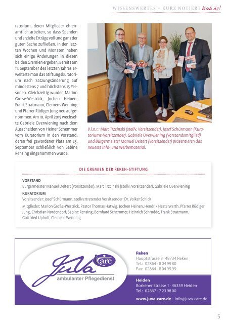 Kiek äs  Ausgabe 29 / 2019
