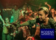 BODENS 2020 PERFORMING ARTS ONLINE BROCHURE