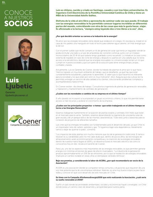 Newsletter ACERA - Octubre 2019