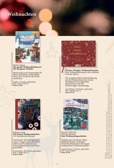 Buchhandlung Wirthmiller Weihnachten 2019