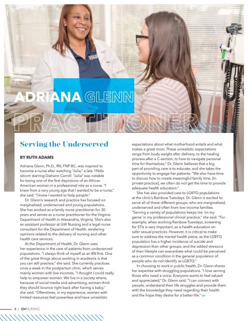 GW Nursing Magazine Fall 2019