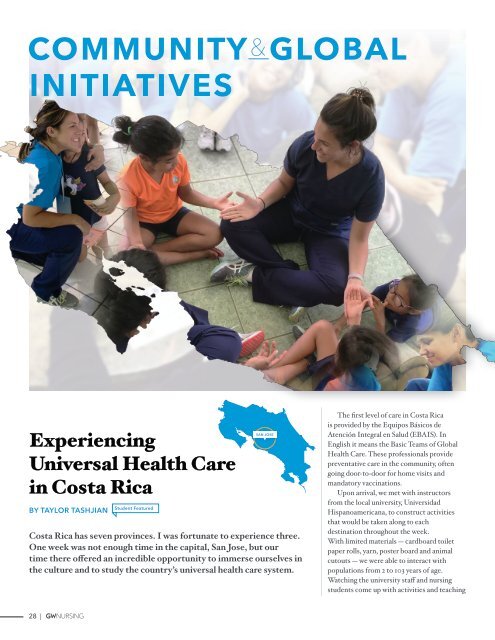 GW Nursing Magazine Fall 2019